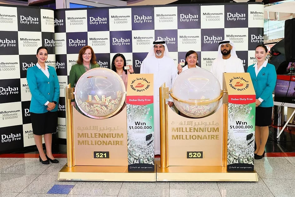 Mumbai and Kuwait-based Indians win $1 million each in Dubai Duty Free draw