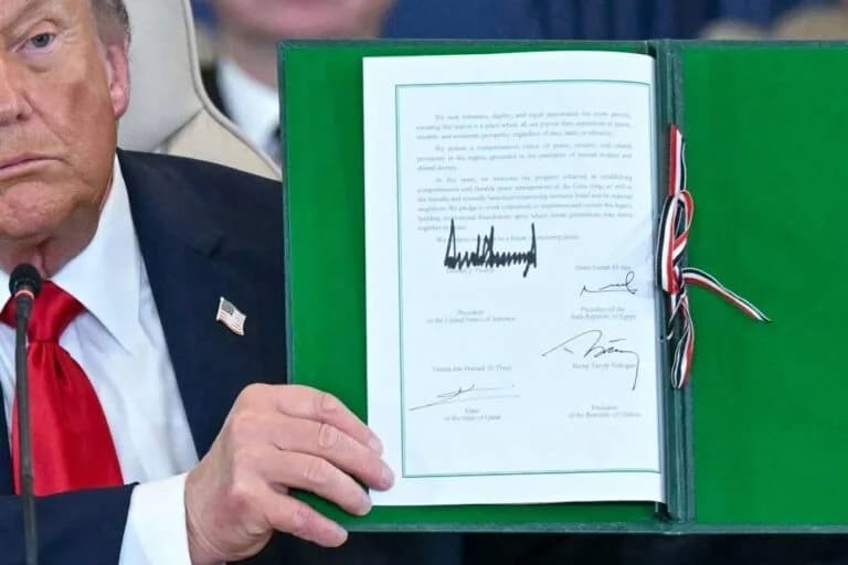 US, Qatar, Egypt, Turkey sign Gaza declaration