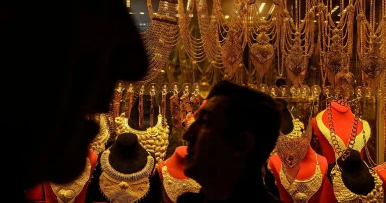 Dubai gold inches higher with shoppers watching near-record levels