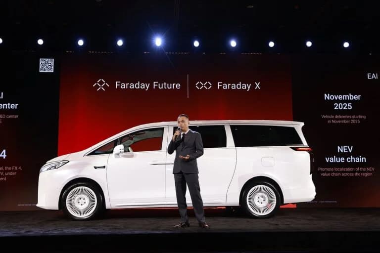 Faraday Future launches groundbreaking FX Super One in Dubai